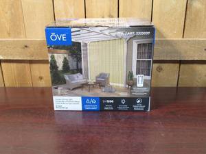 lot 67 image: OVE Decors IndoorOutdoor Curtain String Lights
