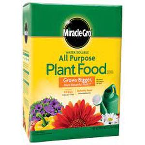 lot 82 image: Miracle-Gro Water Soluble All Purpose Plant Food, 12.5 lbs.