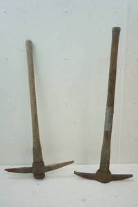 antique pickaxe