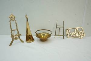 Brass decor items
