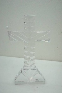 Towle lead crystal cross