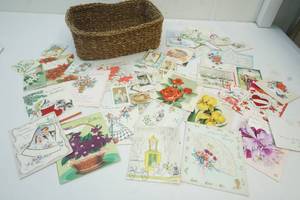 Vintage greeting cards