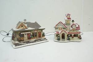 St. Nicholas square 2008 train station holiday decor