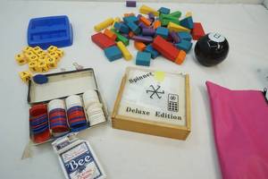 vintage game pieces