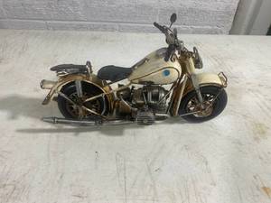 lot 53 image: Vintage decorative Motorcycle dcor