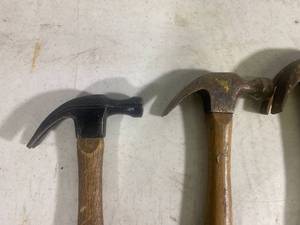 lot 55 image: 4 Various Sized Hammers