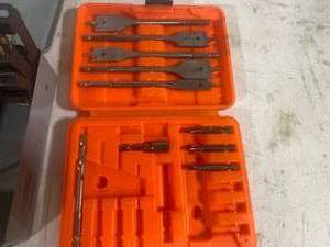 lot 70 image: 3 Incomplete Drill Bit Sets