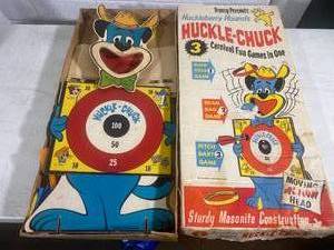 lot 74 image: Vintage Huckle-Chuck Carnival games