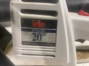 lot 81 image: Toro Ultra Blower Vacuum and IDE dual action hedge trimmer