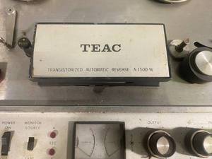 lot 92 image: TEAC Transistorized Reel to Reel