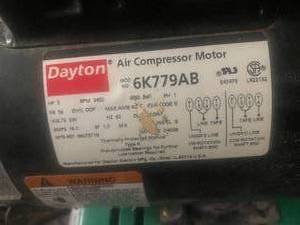 lot 6 image: Dayton Air Compressor