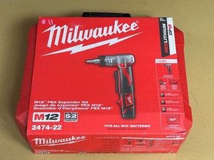 Milwaukee Cordless PEX Expander Kit