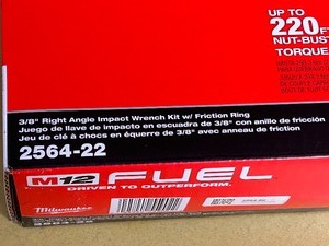 Milwaukee Right-Angle Impact Wrench Kit