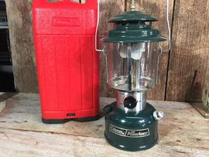 lot 14 image: Vintage Coleman The Powerhouse 290-700 Lantern W Case
