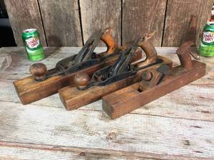 lot 16 image: VintagePrimitive Wood Planes - Stanley - Union - Other