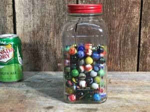 lot 58 image: Old Jar of Old Marbles