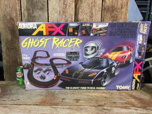 lot 77 image: Vintage Aurora AFX Ghost Racer Slot Car Set