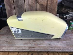 lot 90 image: Vintage Scott Atwater 60 Outboard Motor CowlHood