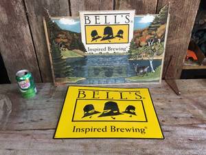 lot 101 image: 2 Bells Brewing Metal Signs