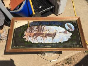 lot 110 image: Pabst Blue Ribbon Wildlife Collection Mirrored Sign
