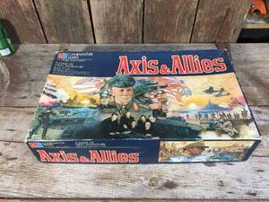 lot 130 image: Vintage Axis & Allies Strategy Board Game