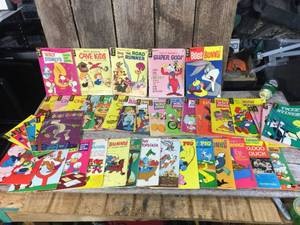 lot 131 image: Group Vintage Gold Key Cartoon Comic Books