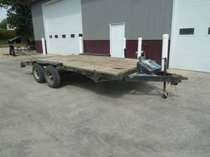lot 2 image: 1986 Home Made Trailer