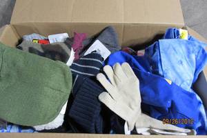 Bulk Mixed Lot Clothes Glove Shirts Caps Socks