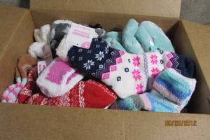 Bulk Super Cute Fluffy Socks and Slips Booties