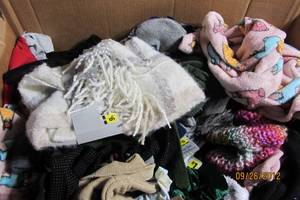 Bulk Mixed Clothes Scarves Caps PJs Shirts Socks Gloves MensWomensKids