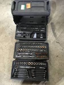 Husky Mechanics Tool Set 270-Piece Customer Returns See Picture