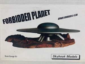 lot 43 image: Skyhook Models FORBIDDEN PLANET Space Cruiser C-57D Model Kit