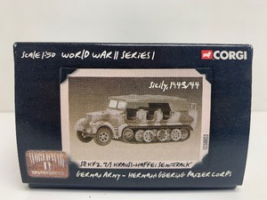 lot 37 image: CORGI WWII Adversaries Series 1 DS KFZ Krauss-Maffei Semi--Track Die Cast Model