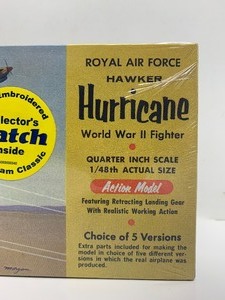 lot 4 image: Monogram Royal Air Force Hawker Hurricane WWII Fighter Kit