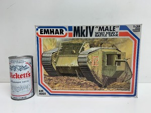 lot 25 image: Emhar MkIV MALE WWI Heavy Battle Tank