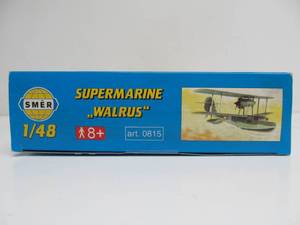 lot 46 image: Smer Supermarine Walrus Plane Model Kit