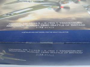 lot 50 image: CORGI WWII Heinkel - Hindenburg from The Aviation Archive 1940 (Battle of Britain)