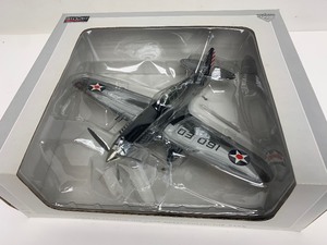 lot 54 image: SpecCast Limited Edition P-40 Warhawk Die Cast Metal Collector Bank - Silver