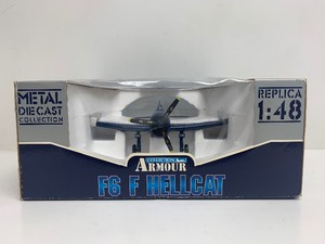 lot 57 image: C.D.C. S.r.l. Armour Collection F6 F HELLCAT US Navy WWII Ace Die Cast Model - MC Campbell