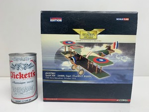 lot 74 image: CORGI Limited Edition Spad XIII-S4489 Capt. Charles J. Biddle, October 1918 from The Aviation Archive