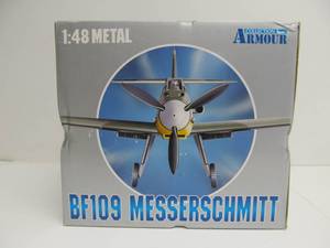 lot 82 image: C.D.C. S.r.l. Armour Collection WWII BF109 G-2 Messerschmitt Die Cast Model