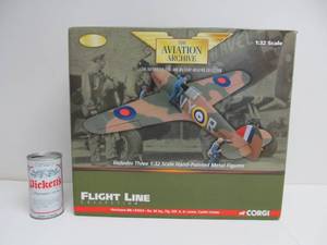 lot 95 image: CORGI Limited Edition Hurrican Mk1 From the Flight Line Collection -The Aviation Archive