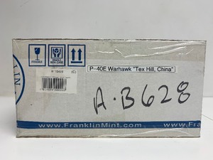 lot 87 image: Franklin Mint P-40E Warhawk Tex Hill Flying Tigers Die Cast Model