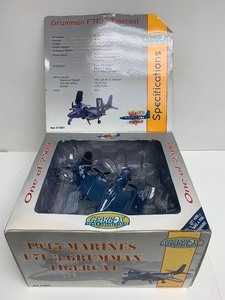 lot 119 image: Gearbox Limited Edition 1945 Marines F7F-3 GRUMMAN TIGERCAT Coin Bank w Stand