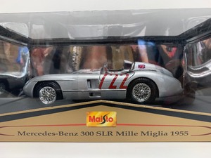 lot 136 image: Maisto Mercedes-Benz 300 SLR Mille Miglia 1955 Premiere Edition