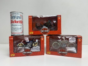 lot 155 image: Group of 3 Maisto HARLEY-DAVIDSON Mini-Models from Series 5