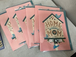 lot 23 image: New Mothers Day and Graduation Greeting Cards