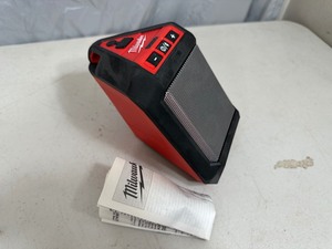 lot 12 image: Brand New Milwaukee M12 12-Volt Lithium-Ion Cordless Bluetooth Wireless Jobsite Speaker