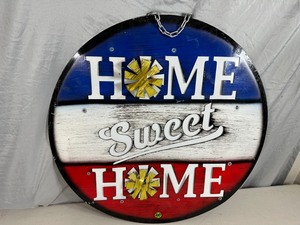 lot 27 image: Recycled Metal Hanging Sign