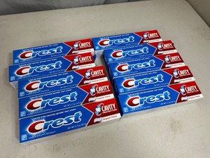 lot 32 image: 10 New Tubes of Crest Toothpaste